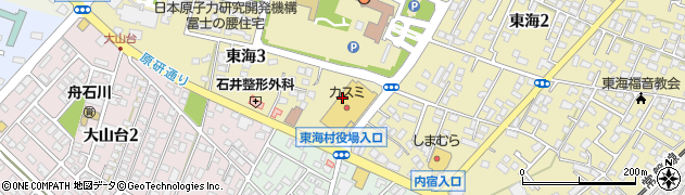 白洋舎カスミ舟石川店周辺の地図