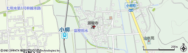 石川県白山市小柳町ホ周辺の地図