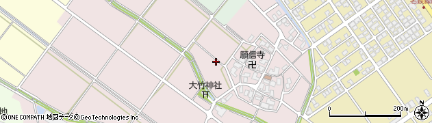 石川県白山市大竹町周辺の地図