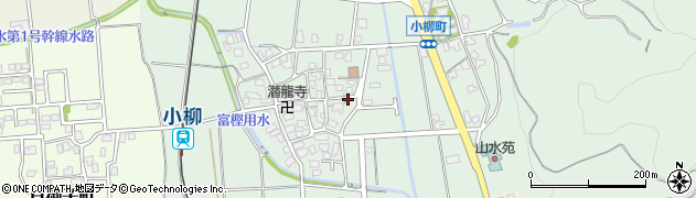 石川県白山市小柳町周辺の地図