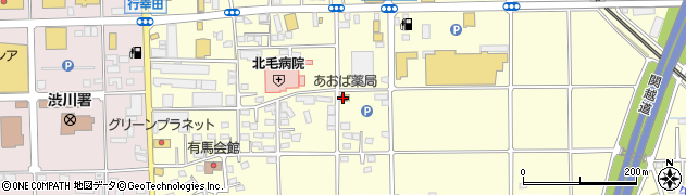 あおば薬局渋川店周辺の地図