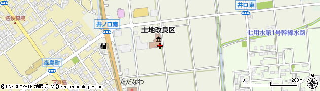 石川県白山市井口町（に）周辺の地図