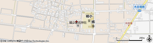 石川県川北町（能美郡）橘（ソ）周辺の地図