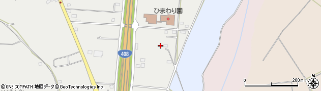 栃木県真岡市下籠谷4395周辺の地図