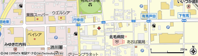 中野接骨院周辺の地図