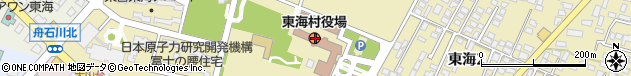 茨城県那珂郡東海村周辺の地図