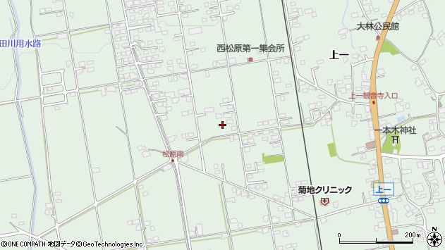 〒398-0004 長野県大町市常盤の地図