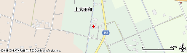 栃木県真岡市上大田和245周辺の地図