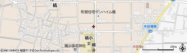 石川県能美郡川北町橘ハ95周辺の地図