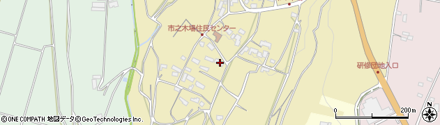 群馬県前橋市富士見町市之木場98周辺の地図