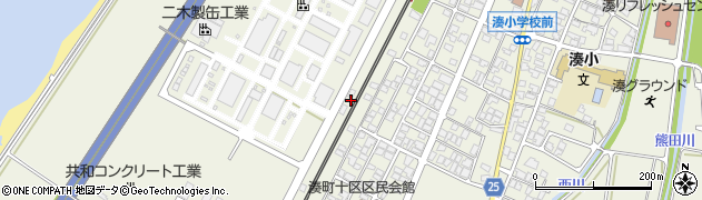 石川県白山市湊町ソ62周辺の地図