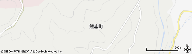 石川県金沢市熊走町周辺の地図
