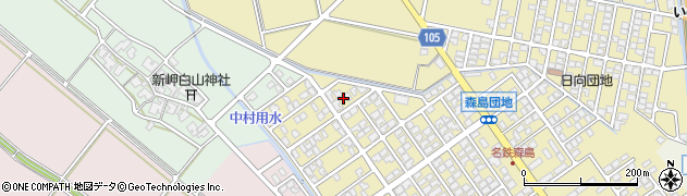 石川県白山市森島町い60周辺の地図