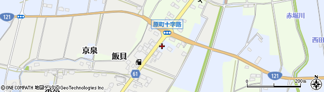 栃木県真岡市京泉1907周辺の地図