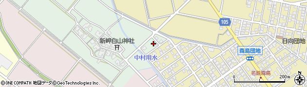 石川県白山市明法島町（丁）周辺の地図