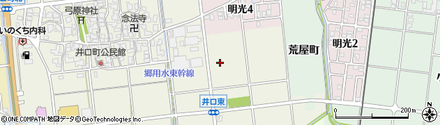 石川県白山市井口町（は）周辺の地図