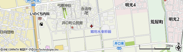 石川県白山市井口町（い）周辺の地図