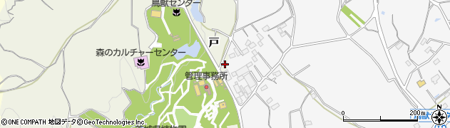 茨城県那珂市戸4372周辺の地図