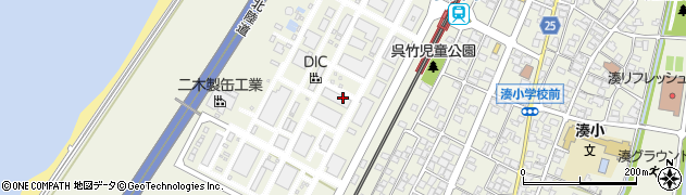 石川県白山市湊町ソ周辺の地図