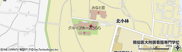 栃木県下都賀郡壬生町北小林812周辺の地図