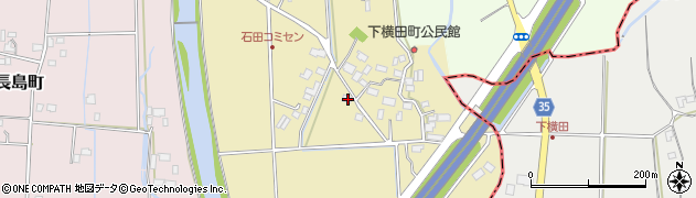 栃木県宇都宮市下横田町153周辺の地図