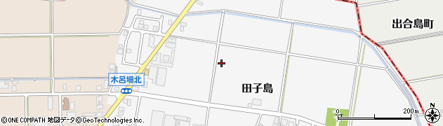 石川県川北町（能美郡）田子島（に）周辺の地図