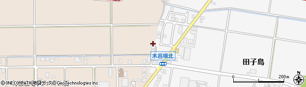 石川県川北町（能美郡）木呂場周辺の地図