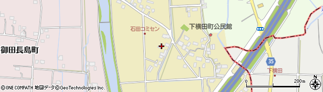 栃木県宇都宮市下横田町160周辺の地図