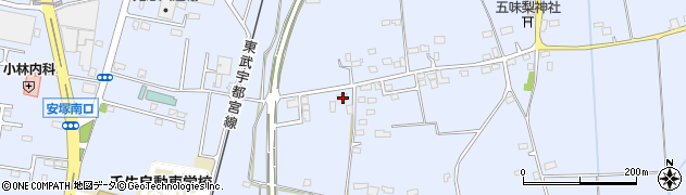 栃木県下都賀郡壬生町安塚1229周辺の地図