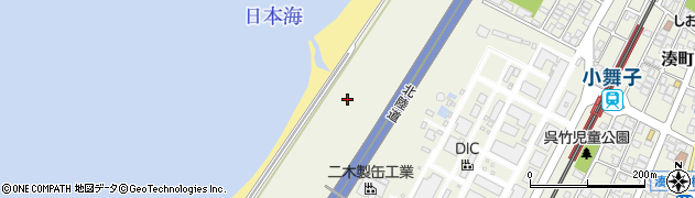 金沢小松自転車道線周辺の地図
