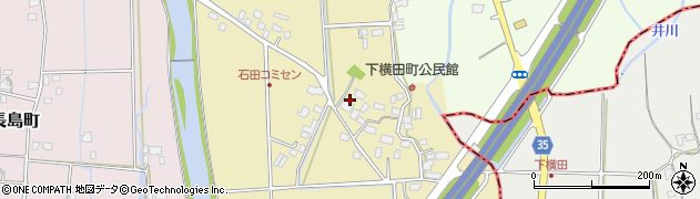 栃木県宇都宮市下横田町166周辺の地図