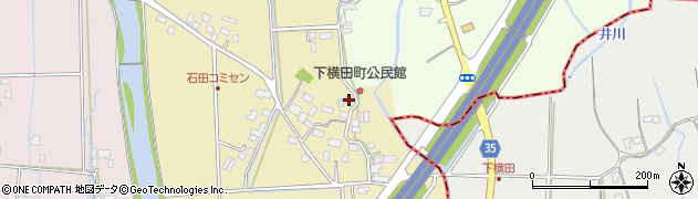 栃木県宇都宮市下横田町145周辺の地図