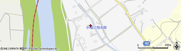 茨城県那珂市大内96周辺の地図