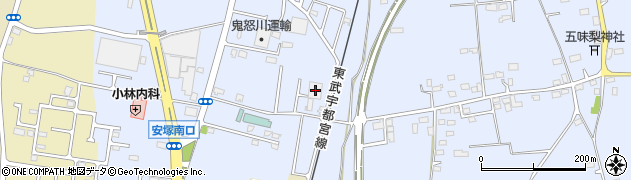 株式会社宝屋商事　壬生工場周辺の地図