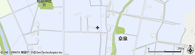 栃木県真岡市京泉654周辺の地図