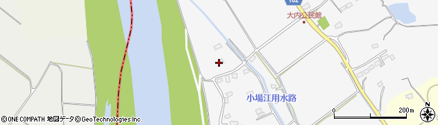 茨城県那珂市大内119周辺の地図