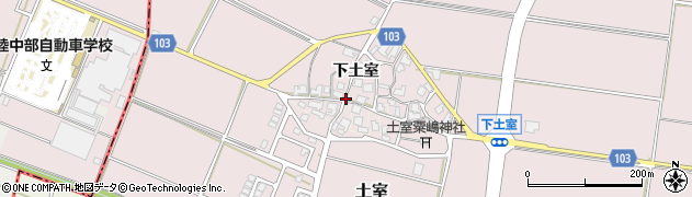 石川県川北町（能美郡）土室（ア）周辺の地図