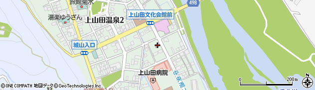 上山田温泉郵便局周辺の地図