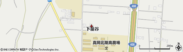 栃木県真岡市下籠谷4485周辺の地図