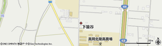 栃木県真岡市下籠谷4486周辺の地図