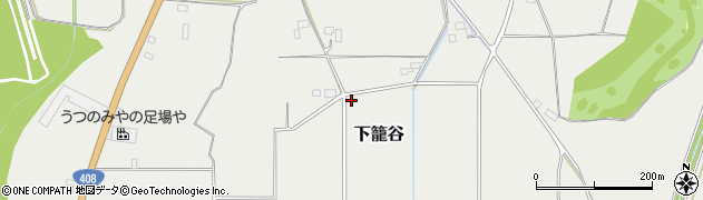 栃木県真岡市下籠谷3851周辺の地図