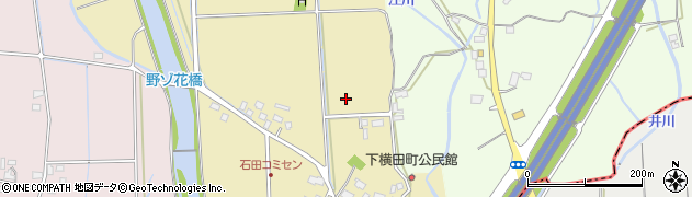 栃木県宇都宮市下横田町周辺の地図