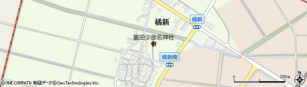 富田少彦名神社周辺の地図