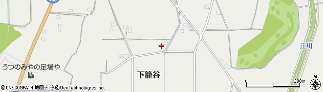 栃木県真岡市下籠谷3840周辺の地図