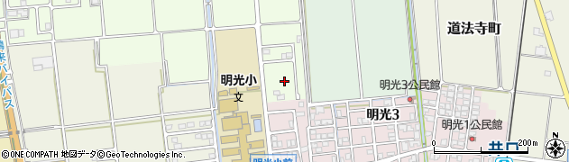 石川県白山市知気寺町イ周辺の地図