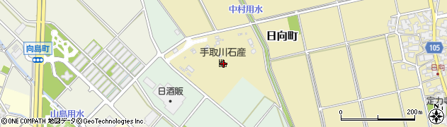 石川県白山市日向町ル周辺の地図