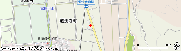 石川県白山市道法寺町ソ周辺の地図