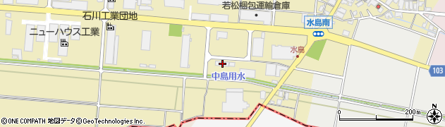 石川県白山市水島町577周辺の地図