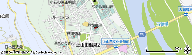 亀清旅館周辺の地図