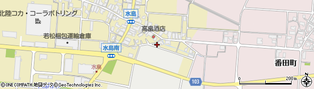 石川県白山市水島町1465周辺の地図
